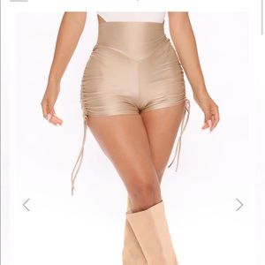 “Not So Basic” Ruched Shorts